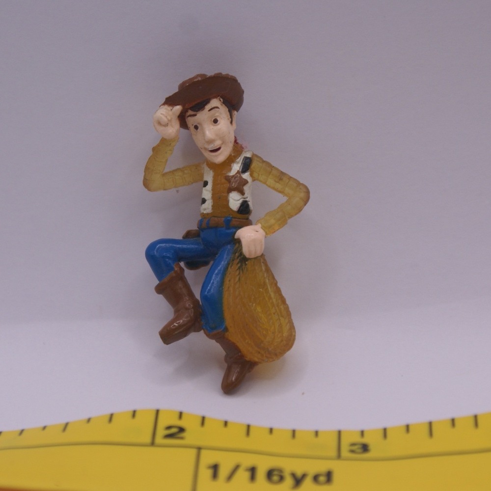 Disney Toy Story Woody‎ PVC Mini Figure Cowboy Sheriff Cake Topper 2 Inch